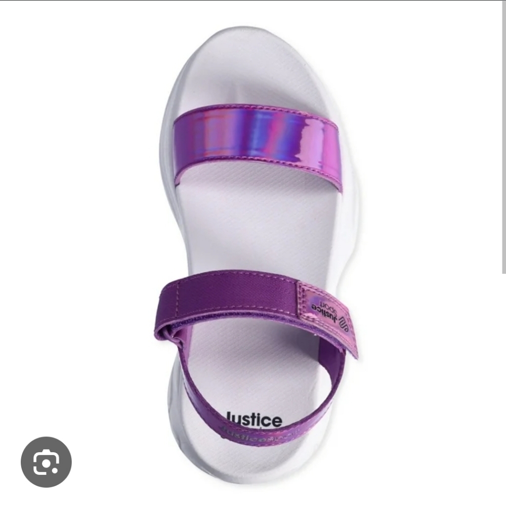 Girls justice sport sandals